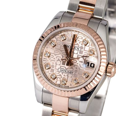 womans rose gold rolex|Rolex rose gold with diamonds.